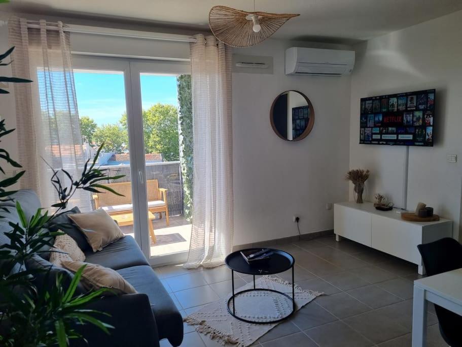 Appartement Ensoleille, Wifi-clim-gare-terrasse *